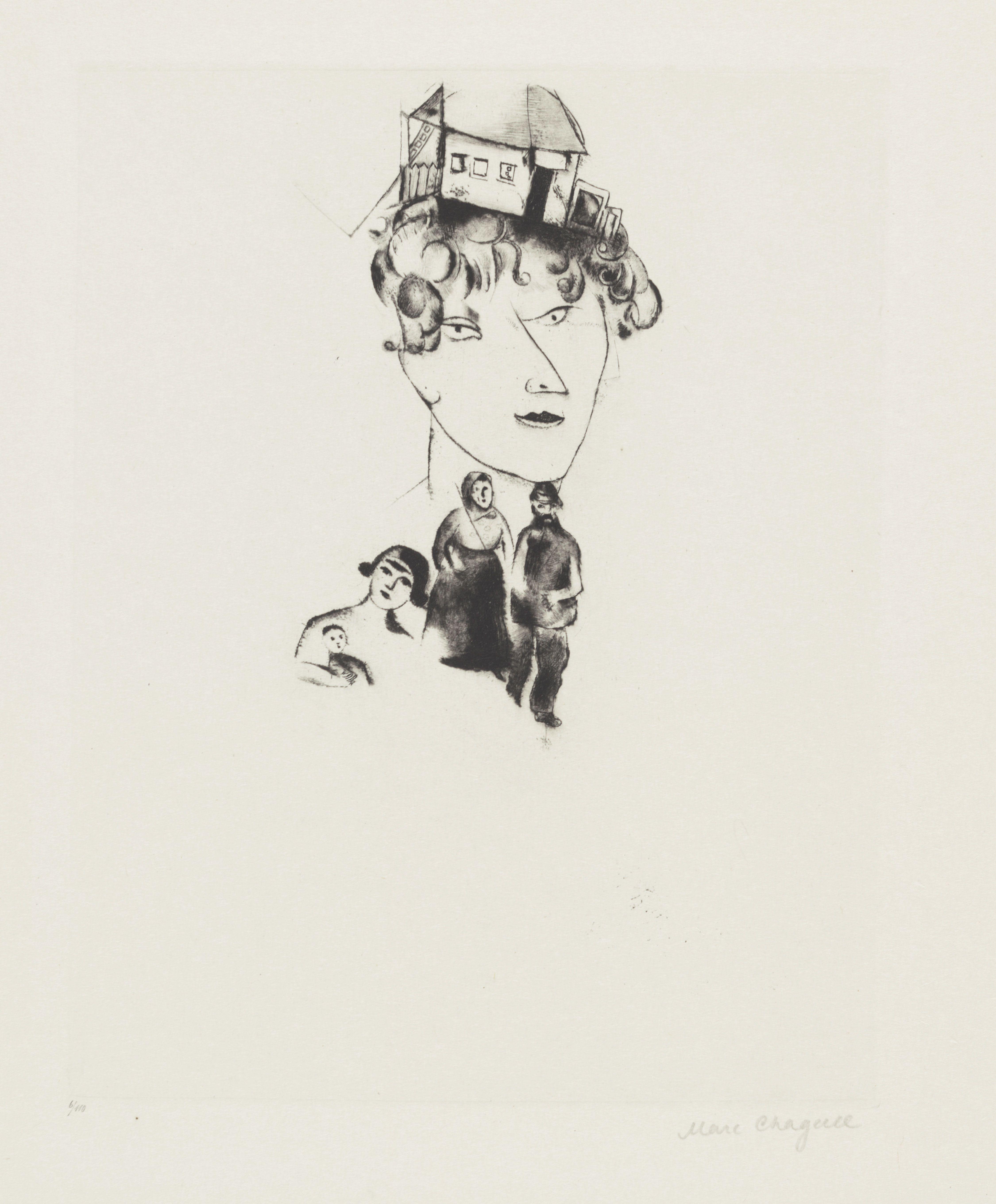 Autorretrato — Marc Chagall — Expresionismo
