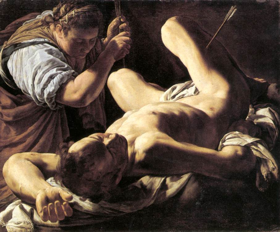 San Sebastian Tended De San Irene Bassetti — Marcantonio Bassetti