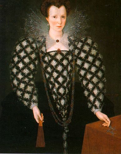 Retrato De Mary Rogers Gheeraerts — Marcus Il Giovane Gheeraerts