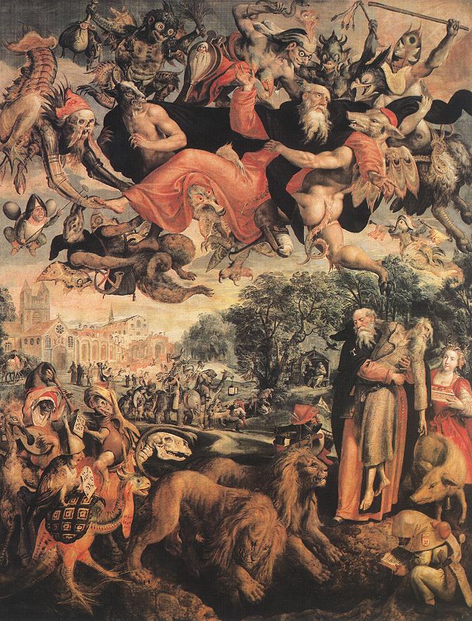 Tentacion De San Antony Vos — Marten De Vos