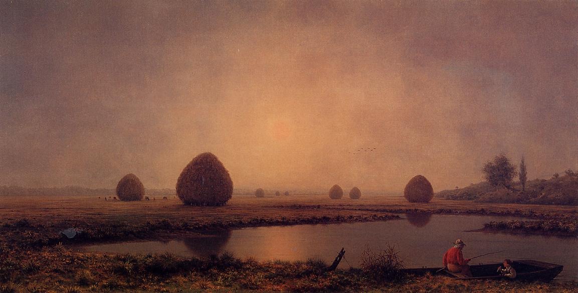 Amanecer Sobre Marshes Heade — Martin Johnson Heade