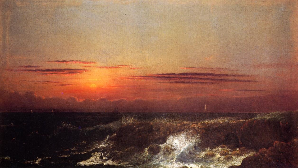 Atardecer En Mar Heade — Martin Johnson Heade
