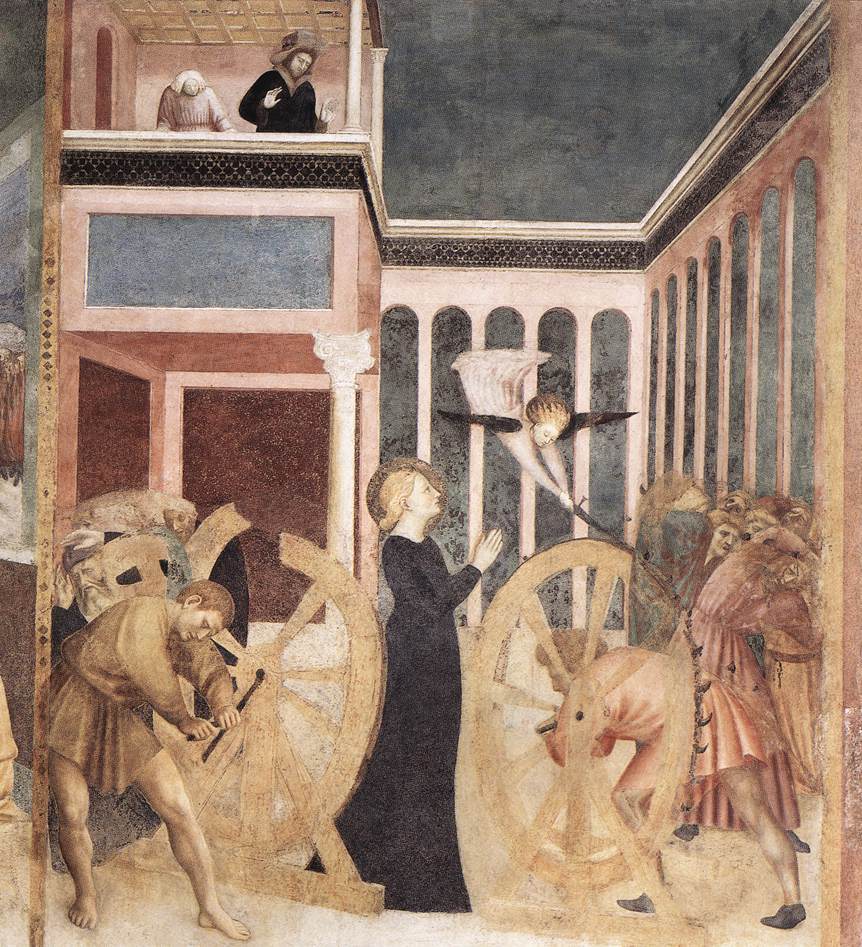 Martyrdom De San Catherine Masolino — Masolino
