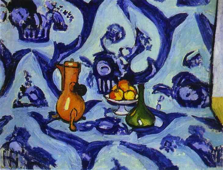 Azul Mesa Cloth Matisse — Matisse