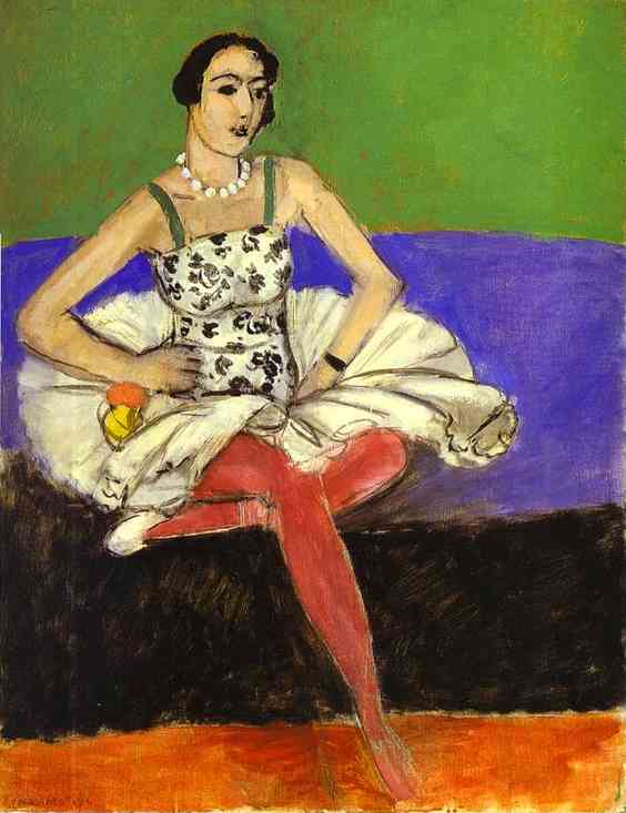 Ballet Bailarina La Danseuse Matisse — Matisse