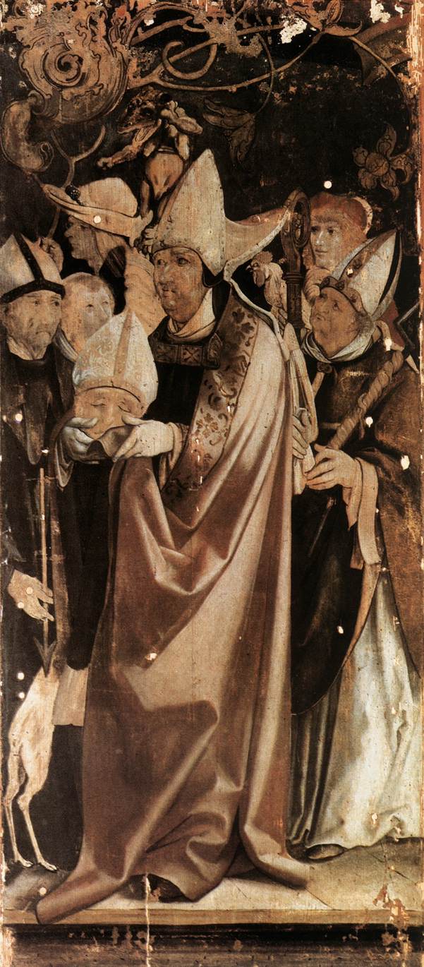 Fourteen Saints Altarpiece Detalle 2 Grunewald — Matthias Grunewald
