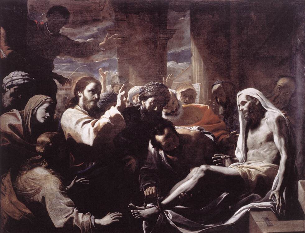 Resucitando De Lazarus Preti — Mattia Preti