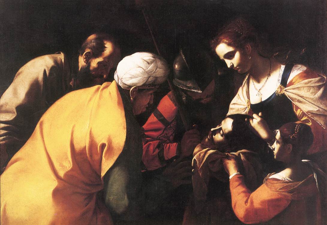 Salome Con Cabeza De San John Baptist Preti — Mattia Preti