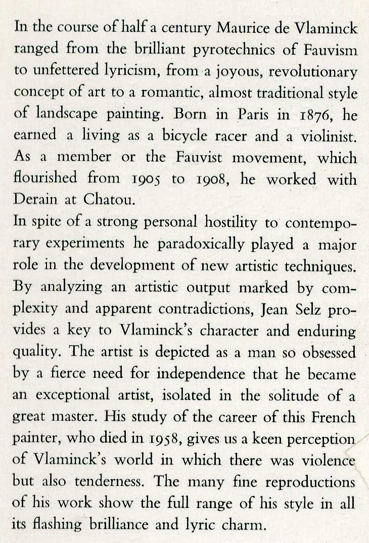 Art 104 Vlaminck — Maurice De Vlaminck