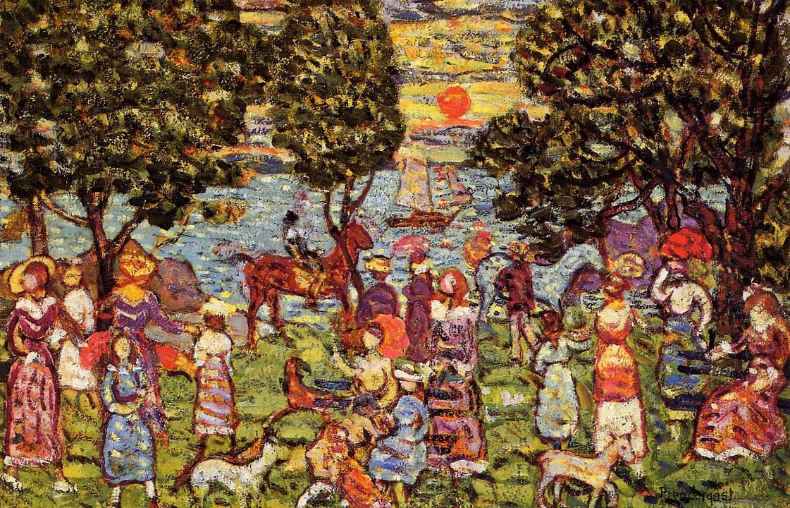 Atardecer Prendergast — Maurice Prendergast