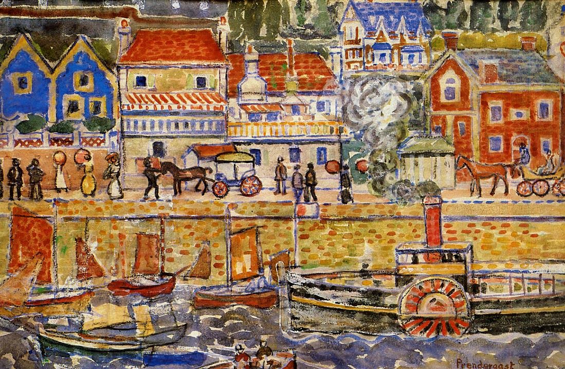 Barca Landing Dinnard Prendergast — Maurice Prendergast
