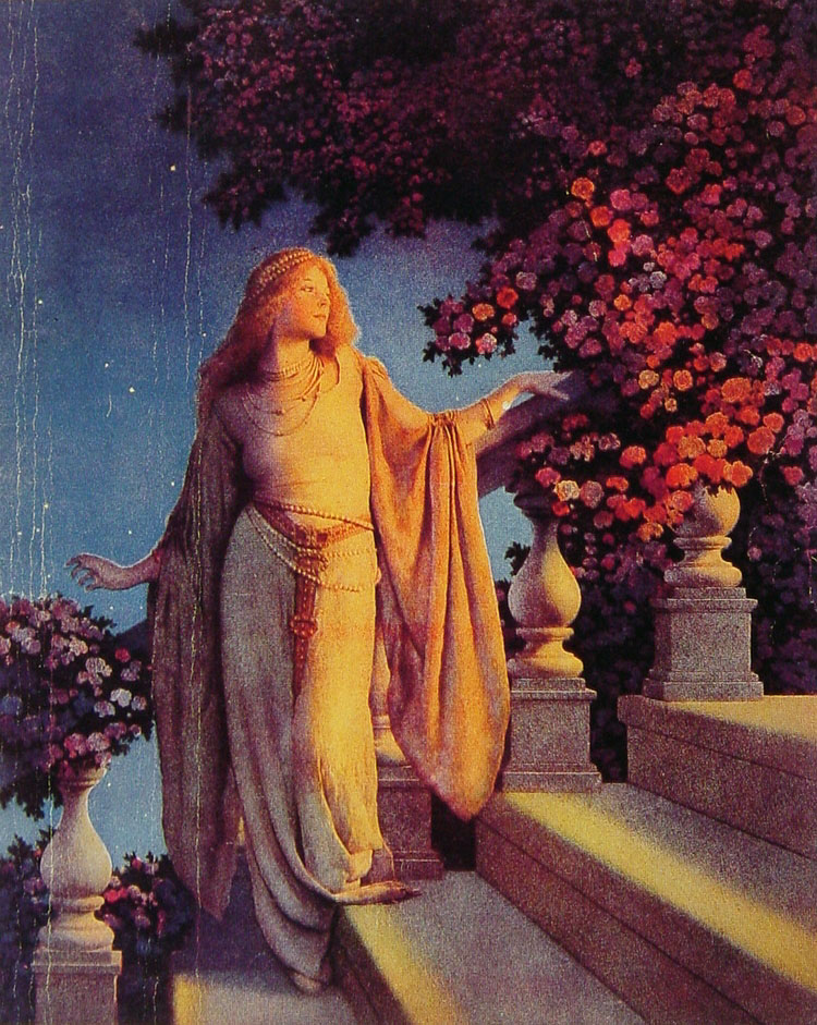 Cinderella Parrish — Maxfield Parrish