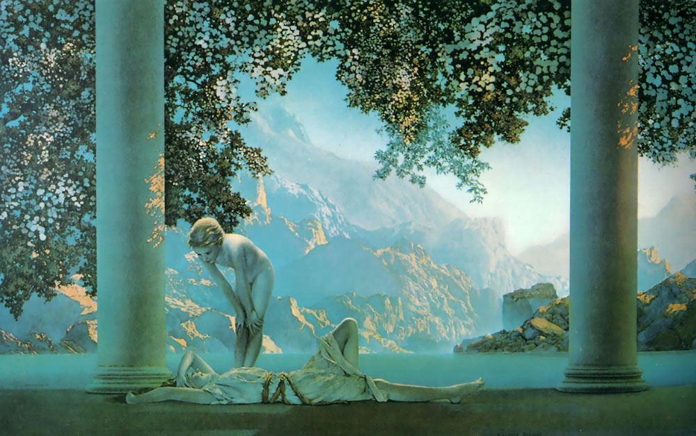 Daybreak Parrish — Maxfield Parrish