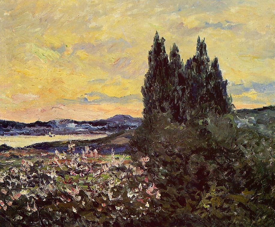 Bay De Santo Tropez Tarde Maufra — Maxime Maufra