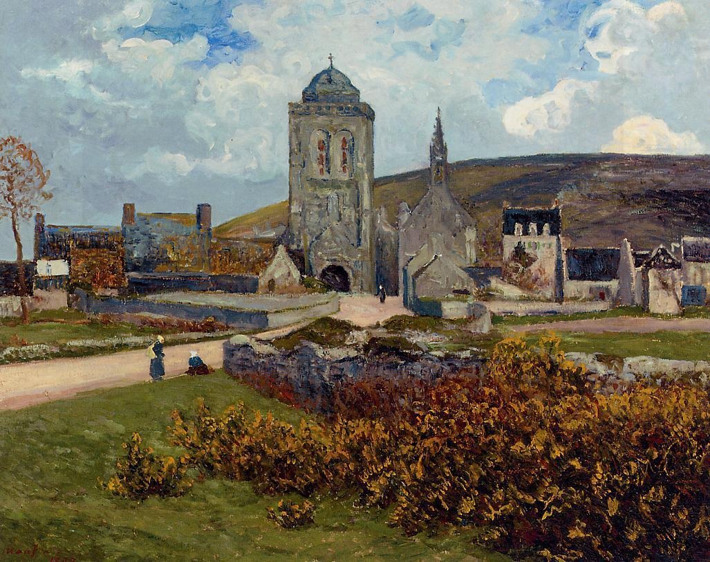 Breton Paisaje Maufra — Maxime Maufra