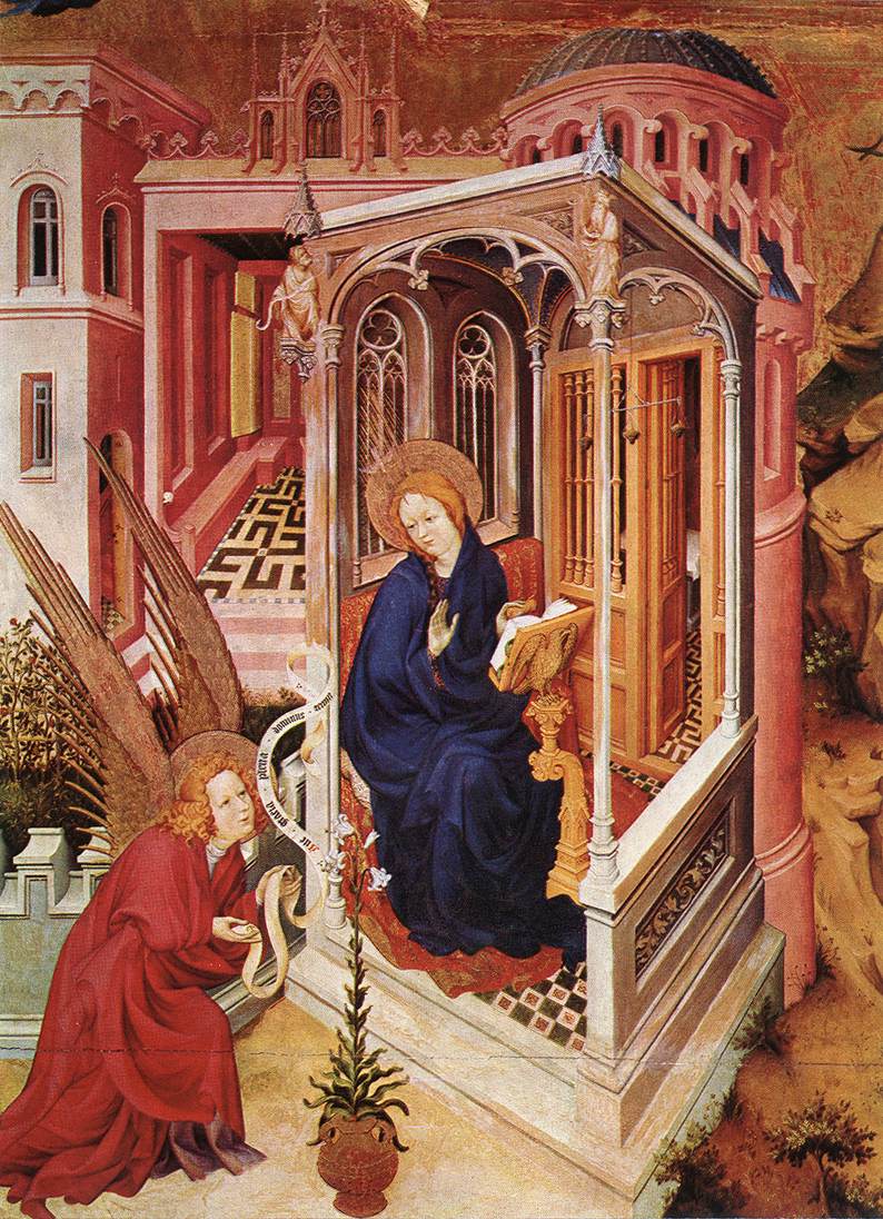 Dijon Altarpiece Detalle 2 Broederlam — Melchior Broederlam