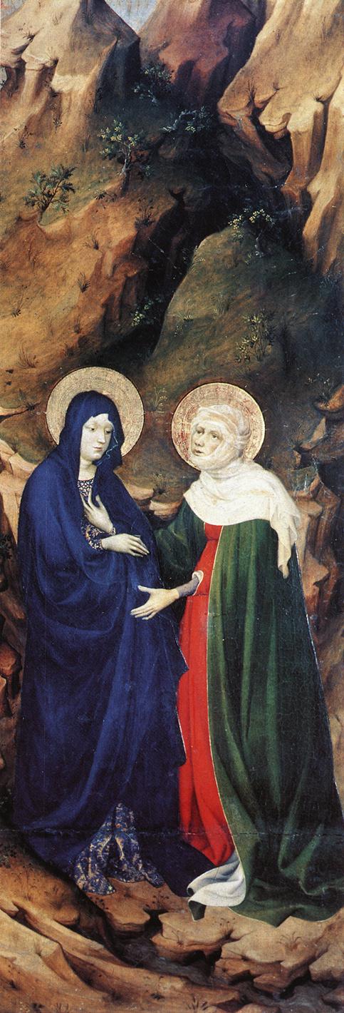 Dijon Altarpiece Detalle 4 Broederlam — Melchior Broederlam