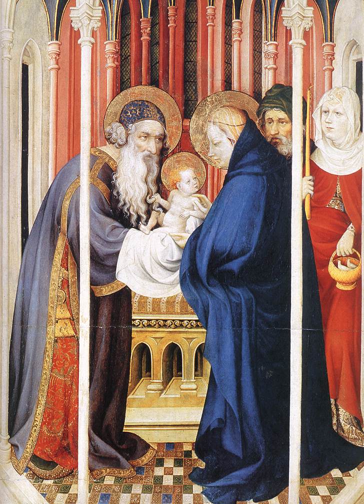 Dijon Altarpiece Detalle 6 Broederlam — Melchior Broederlam