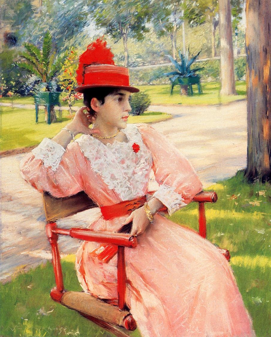 Afternoon En Parque Chase — Merritt Chase