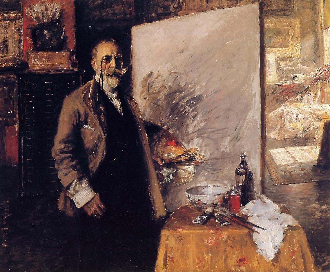 Autorretrato — Merritt Chase