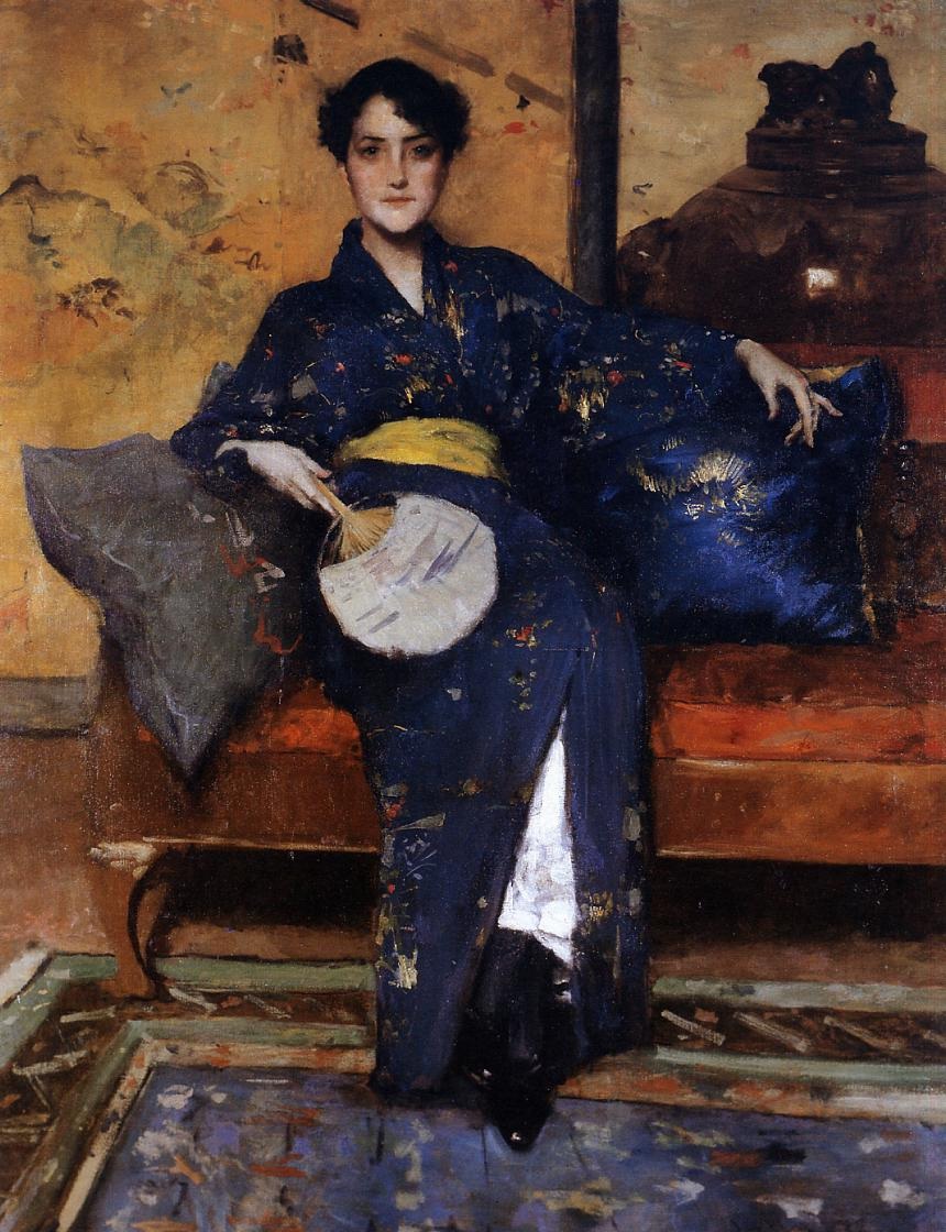 Azul Kimono Chase — Merritt Chase