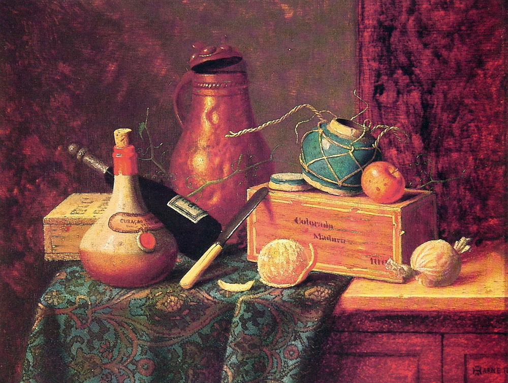 Bodegon 3 Harnett — Michael Harnett