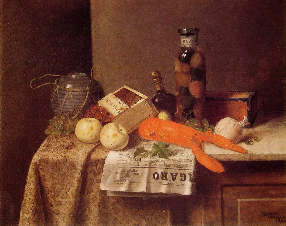 Bodegon Con Le Figaro Harnett — Michael Harnett