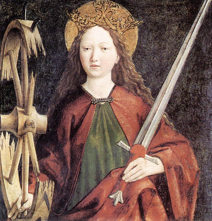 San Catherine Pacher — Michael Pacher