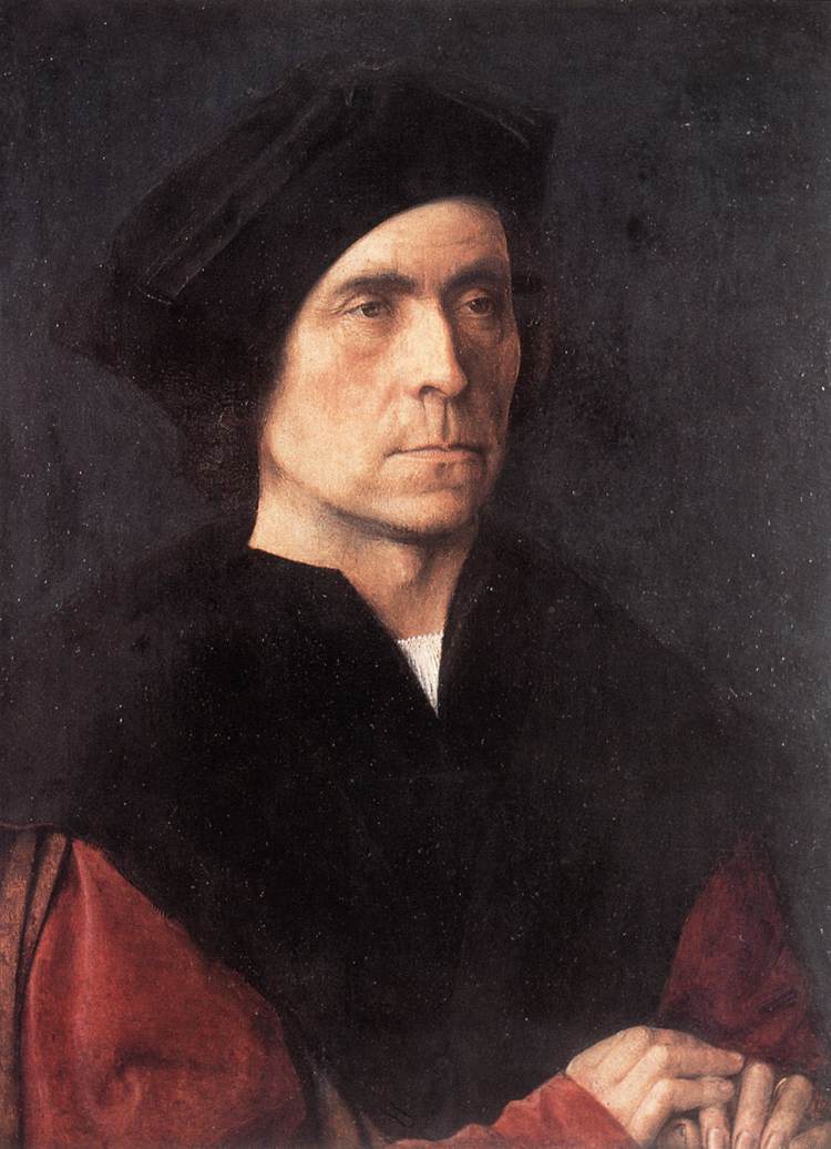 Retrato De Hombre Sittow — Michel Sittow