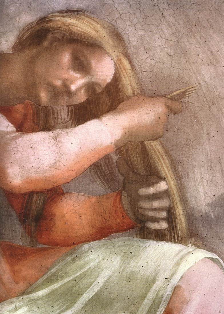 Ancestors De Cristo Amminadab Detalle 2 Michelangelo — Michelangelo