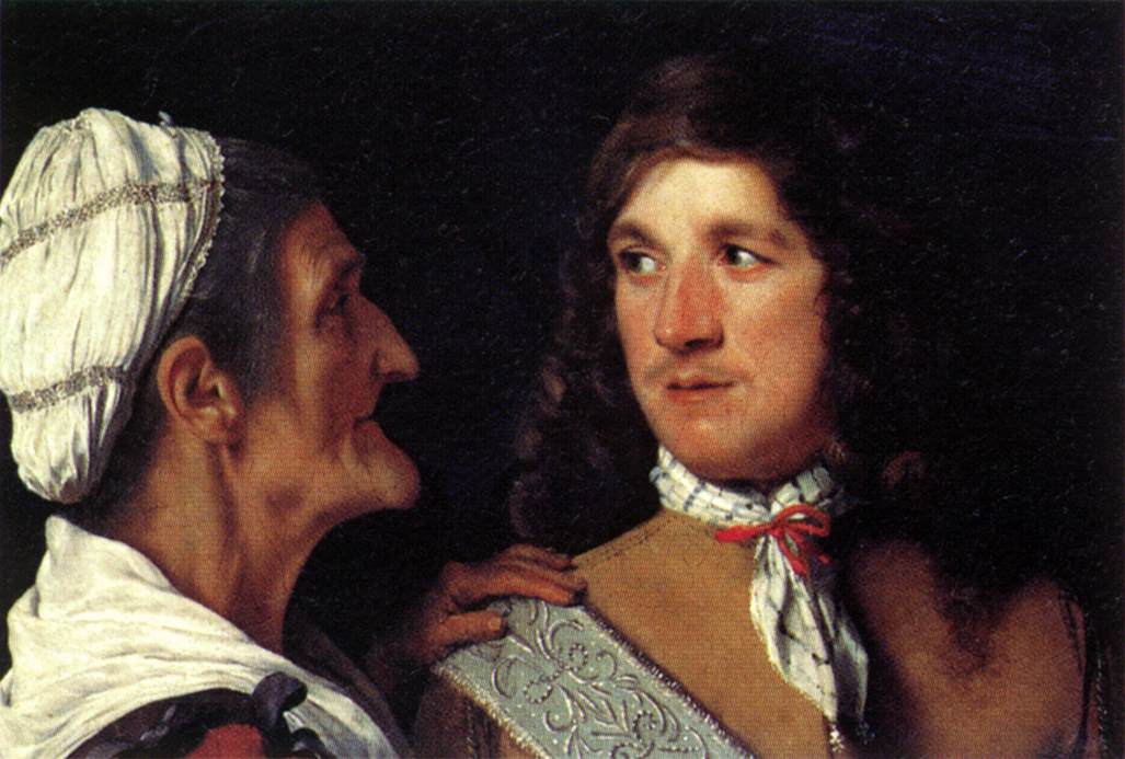 Joven Hombre Y Procuress Sweerts — Michiel Sweerts