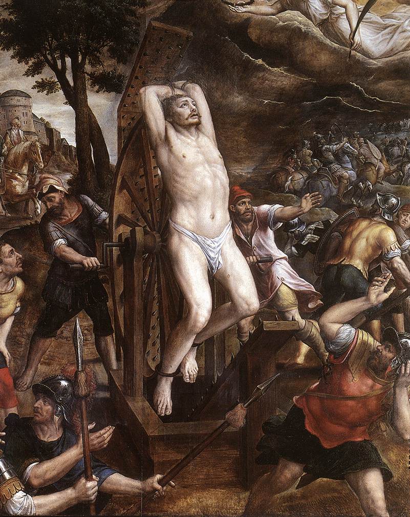 Torture De San George Coxcie — Michiel Van Coxcie