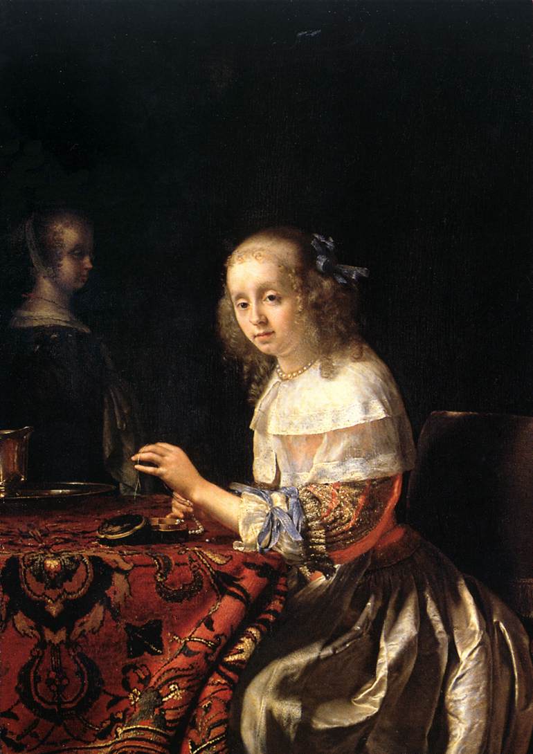 Lacemaker Mieris — Mieris