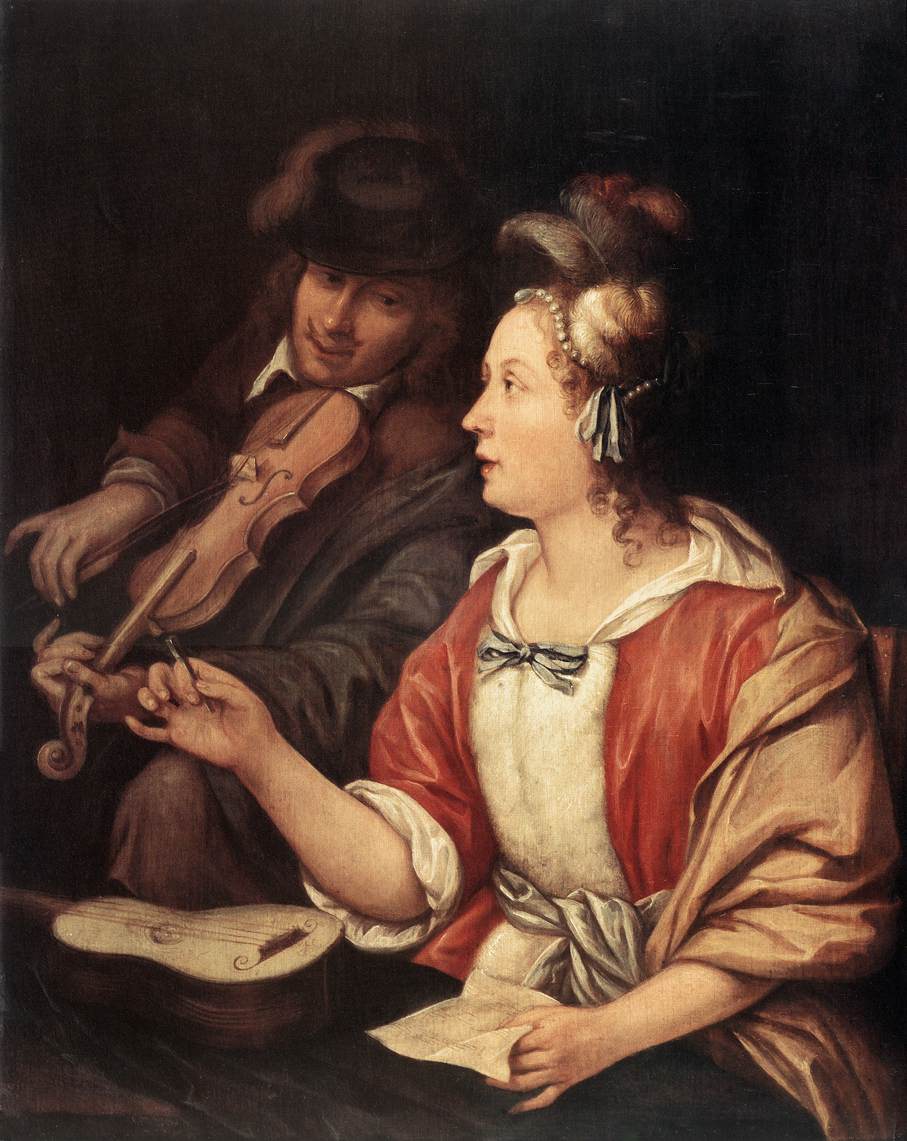 Musica Lesson Mieris — Mieris