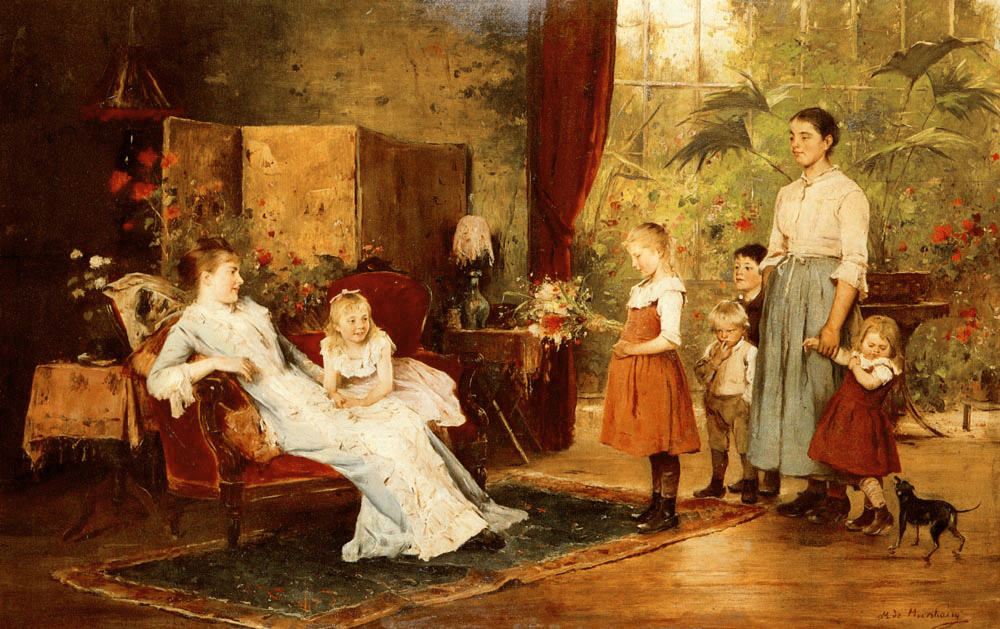 Fete De Dama De Manor Munkacsy — Mihaly Munkacsy