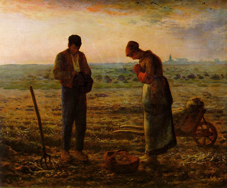 El Ángelus, Jean-François Millet