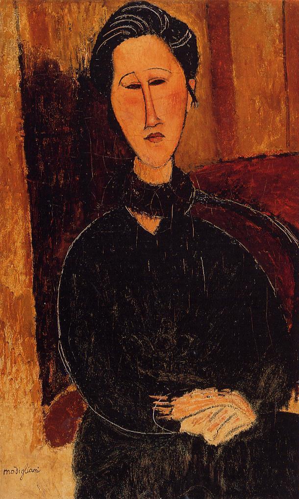 Anna Zborowska 1 Modigliani — Modigliani