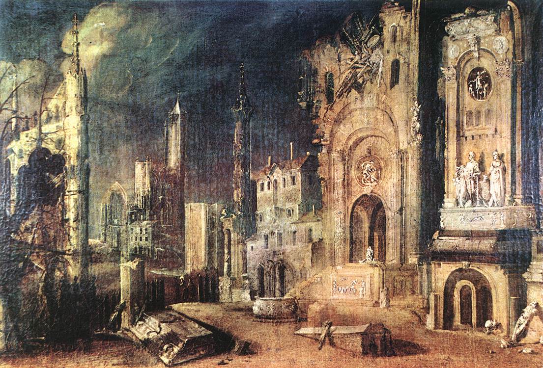 Martyrdom De Santo Desiderio — Monsu Desiderio
