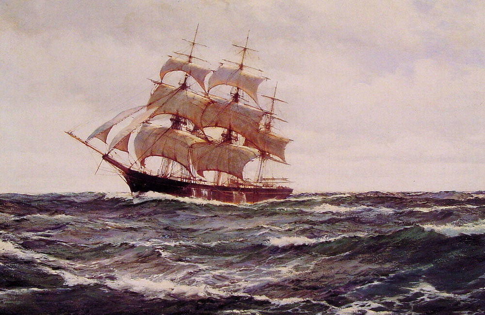 Glorious Mar Dawson — Montague Dawson