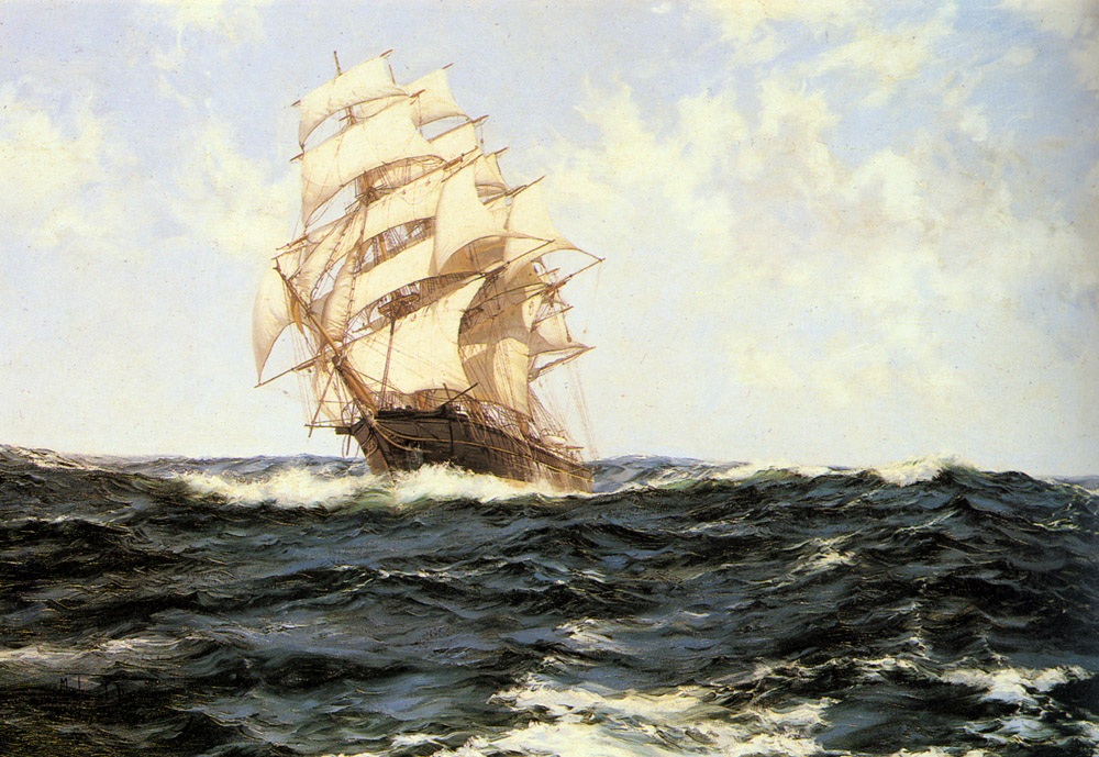 Pacific Rollers Dawson — Montague Dawson