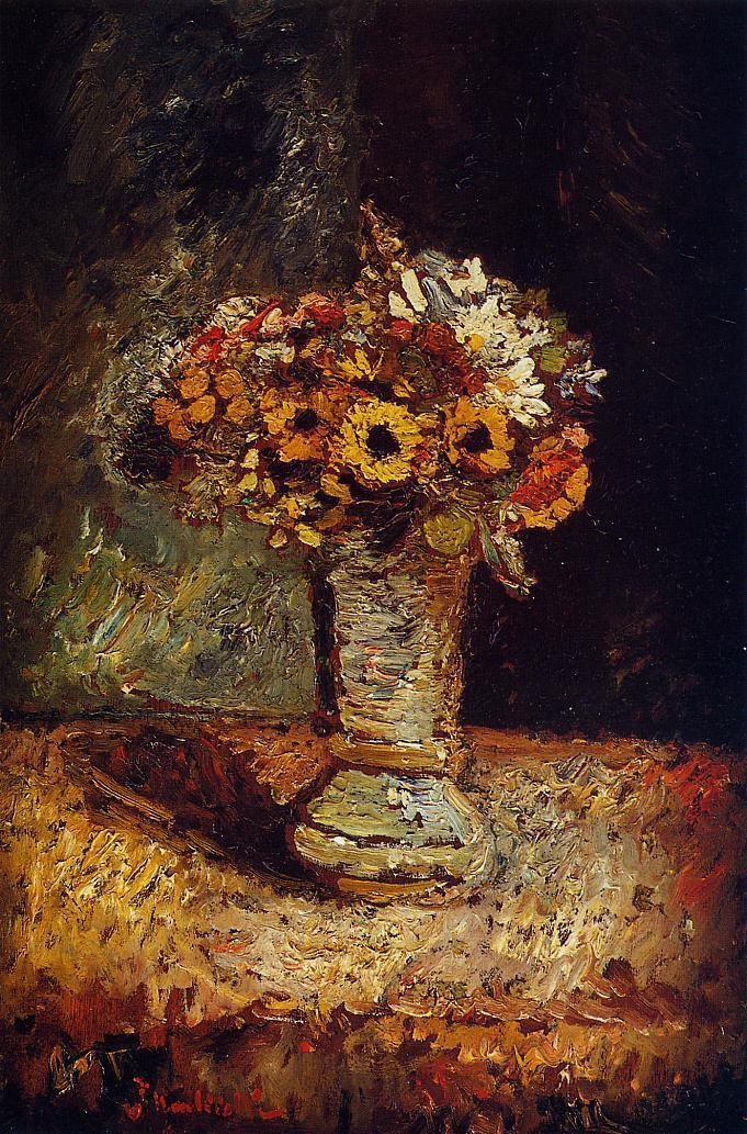Flores En Jarron Monticelli — Monticelli