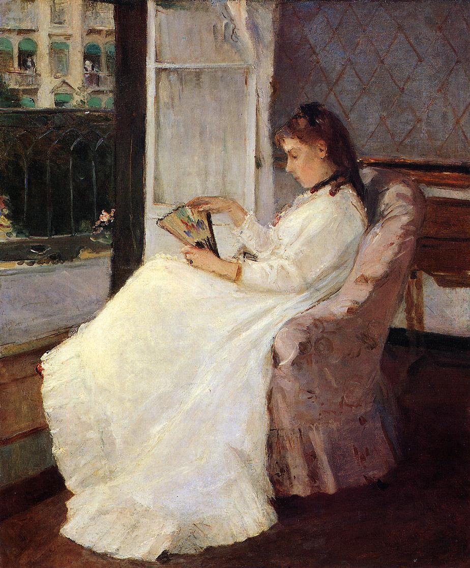Artists Sister En Ventana Morisot — Morisot