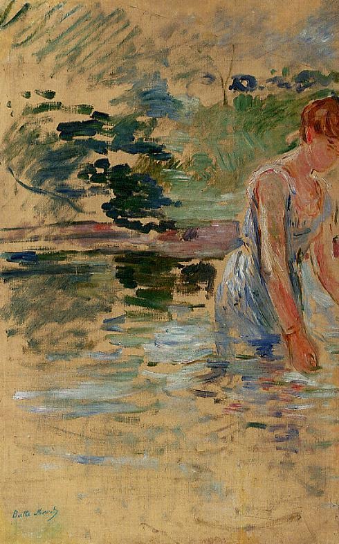 Bath En Mesnil Morisot — Morisot