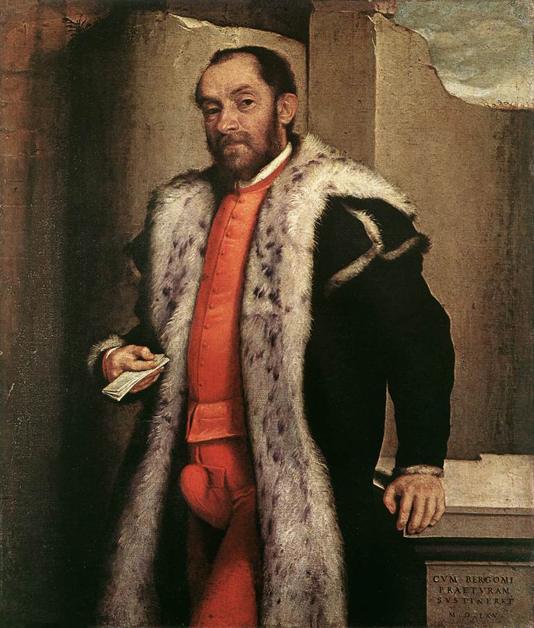 Retrato De Antonio Navagero Moroni — Moroni