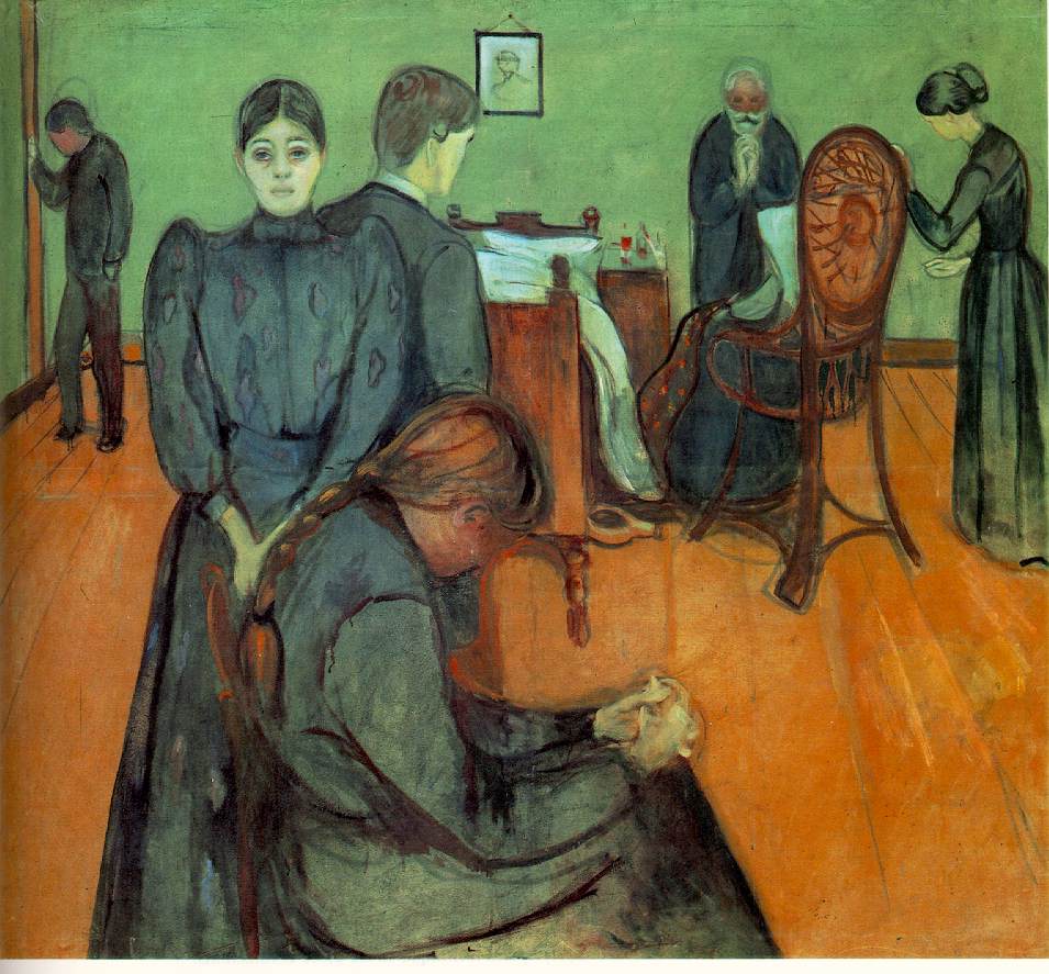 Muerte En Sickroom Munch — Munch
