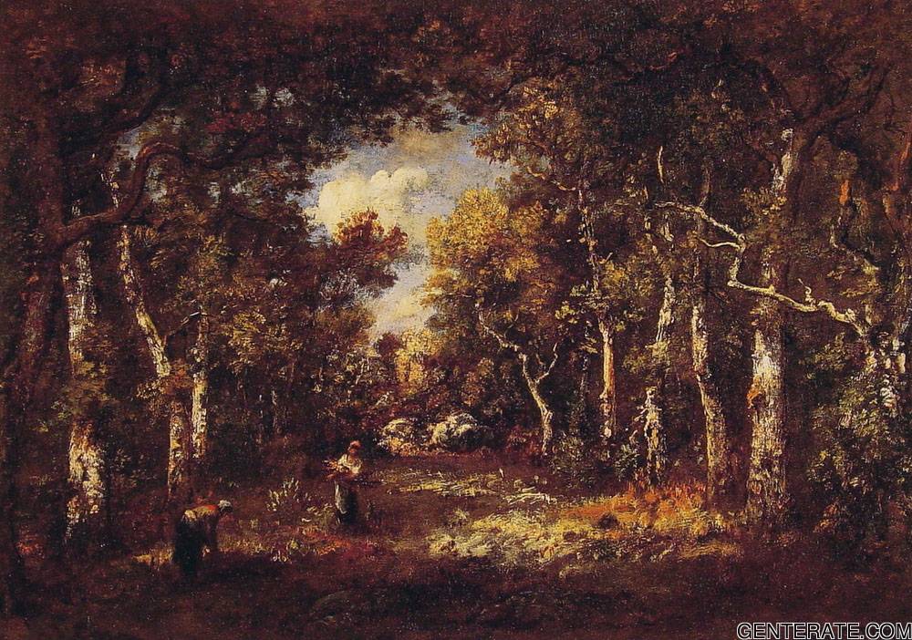 Bosque De Fontainebleau Pena — Narcisse Virgile Diaz De La Pena