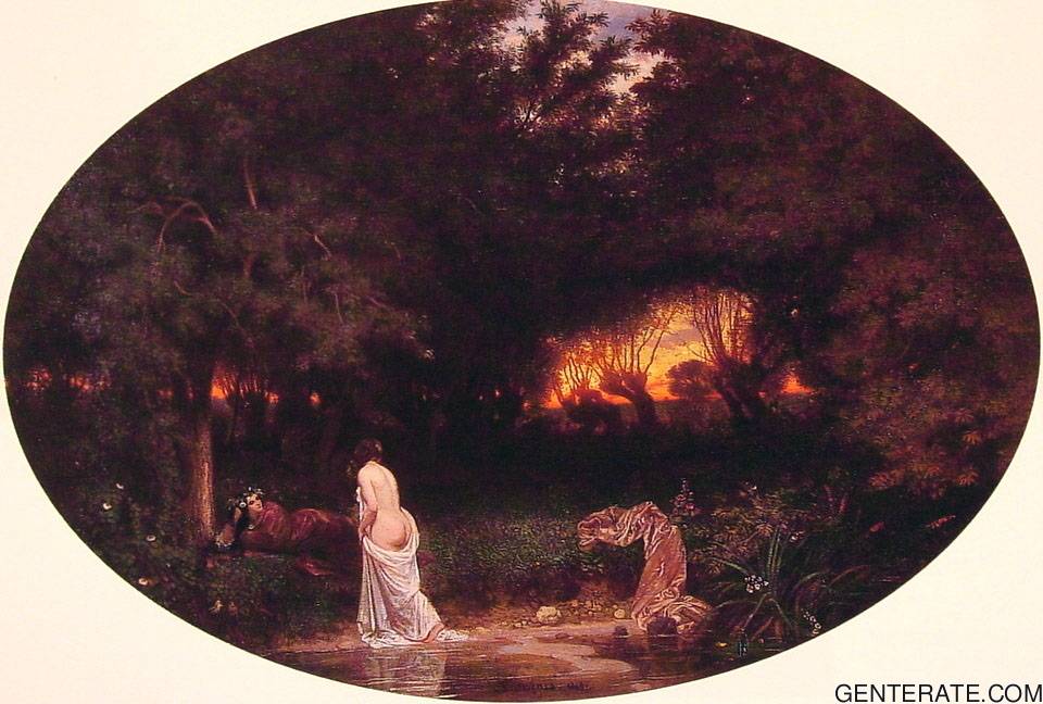 Fagott Gatherer Pena — Narcisse Virgile Diaz De La Pena