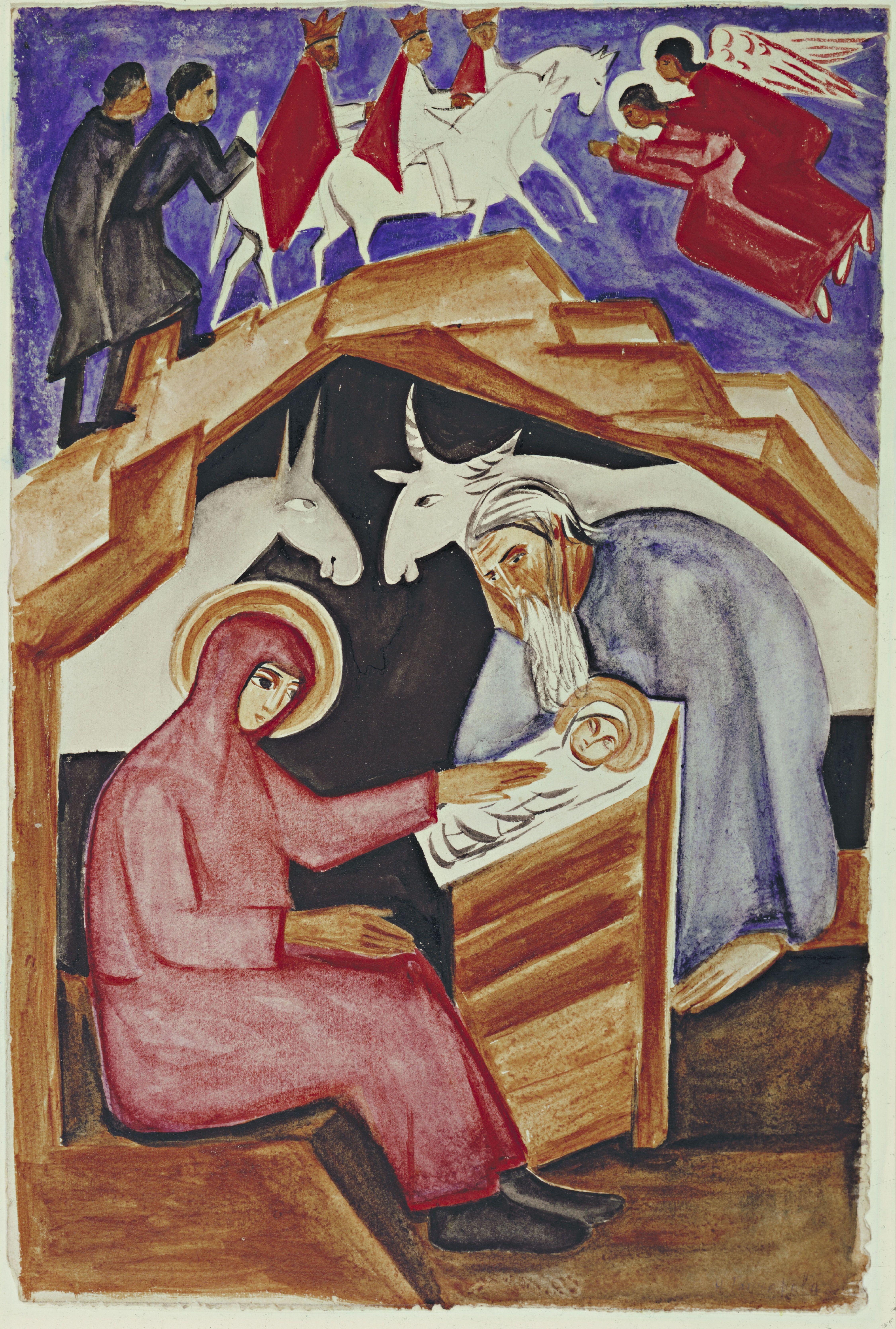 Natividad Para Liturgy Goncharova — Natalia Goncharova
