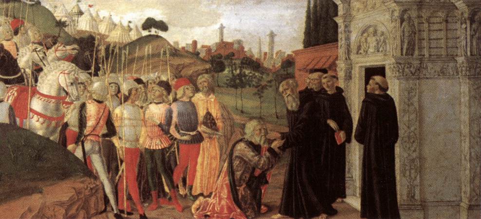 Three Episodes De Life De San Benedict 3 Landi — Neroccio De Landi