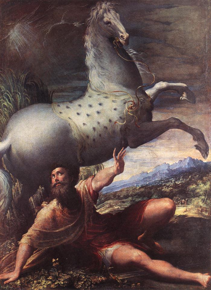 Conversion De San Paul Abbate — Niccolo Dell Abbate